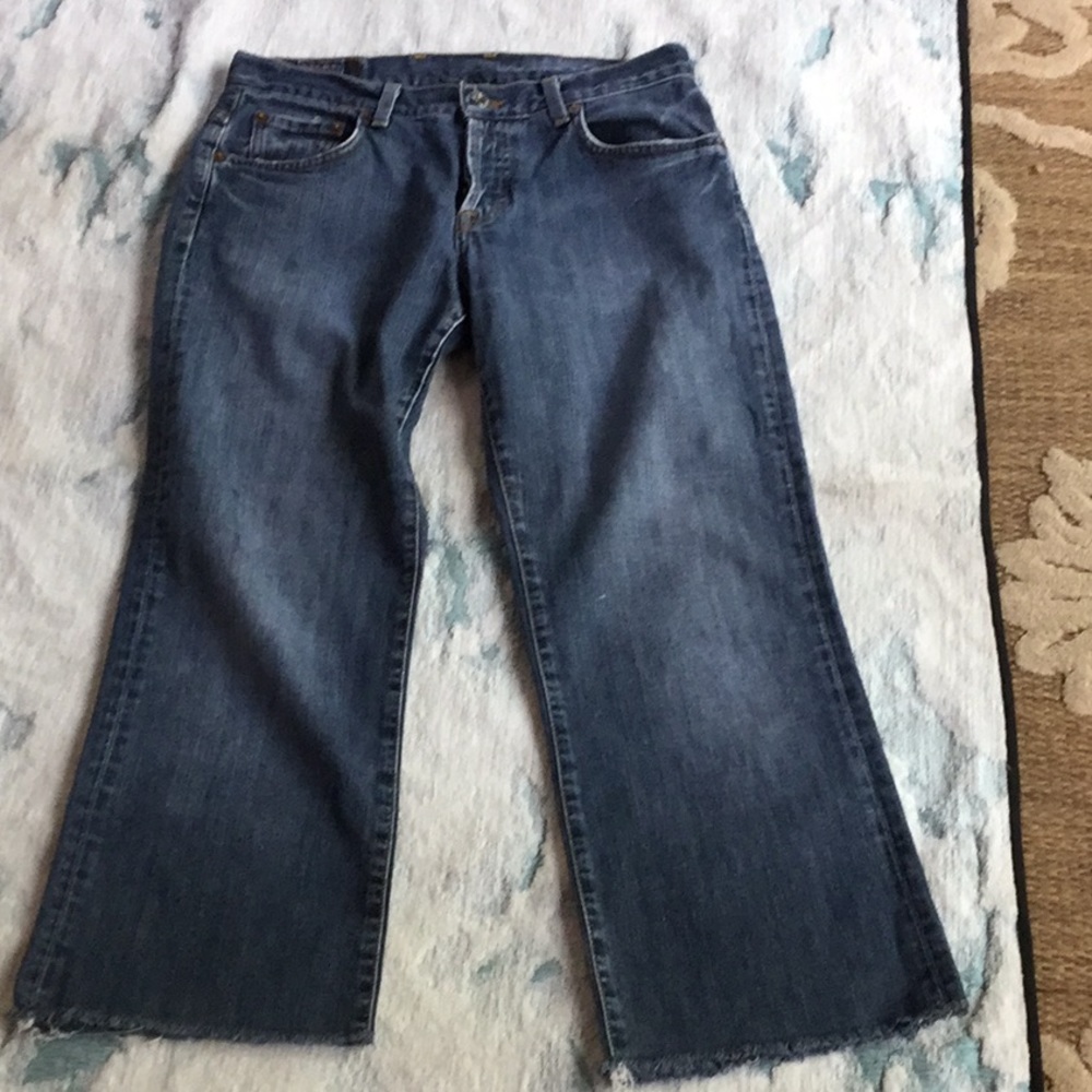 Lucky Brand Boot Cut Crop Jeans